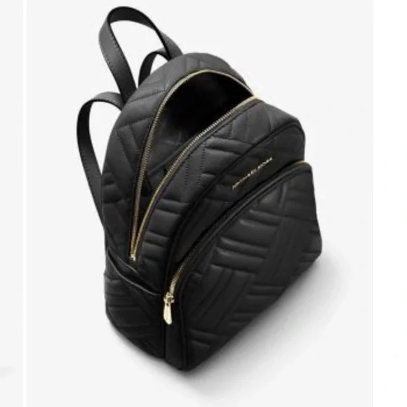 MICHAEL KORS Abbey Quilted Leather Backpack